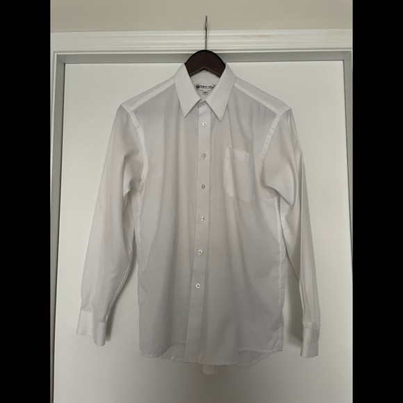 Robert Allan White Dress Shirt - Picture 1 of 3
